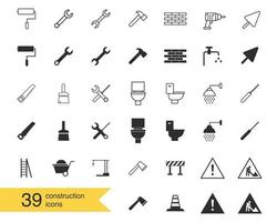 Set of Construction Vector Icons set eps10