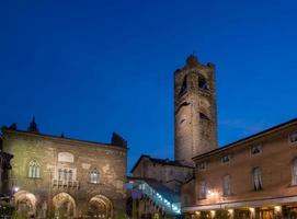 casco antiguo de bérgamo foto