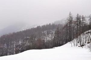 View of Balme, Aosta Valley photo