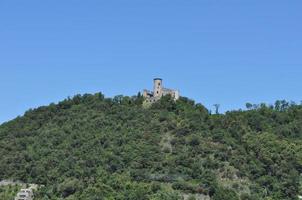 vista del lago iseo foto