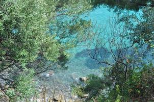 Mortola beach in Ventimiglia photo