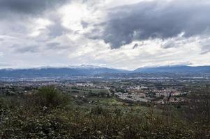 Terni paisaje visto desde arriba foto