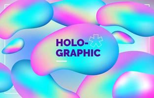 Holographic Background with Fluid vector