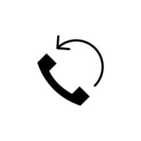 Call, Centre, TelephonecSolid Icon, Vector, Illustration, Logo Template. Suitable For Many Purposes. vector