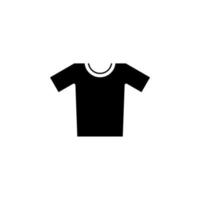 Shirt, Fashion, Polo, Clothes Solid Icon, Vector, Illustration, Logo Template. Suitable For Many Purposes. vector