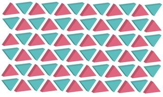 3d vector triangle pattern pink and blue colors, best for your background, wallpaper and backdrop, editable to print