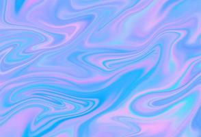 Liquid marble design abstract painting background with pink, green and blue texture vector