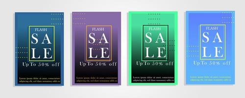 Best Sales Abstract Background 50 percent Discount With Elegant Theme Style 4 Simple and Colorful Design vector