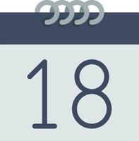 Calendar Flat Icon vector