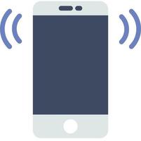 icono plano de teléfono inteligente vector