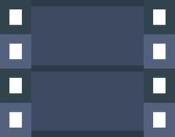 Video player Flat Icon vector