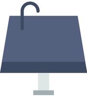 Lamp Flat Icon vector