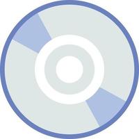 Compact disc Flat Icon vector