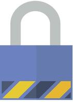 Locked Flat Icon vector