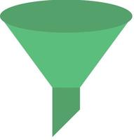 Funnel Flat Icon vector