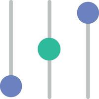Controls Flat Icon vector