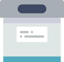 Archive Flat Icon vector