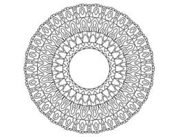 Royal Mandala Design black and white, tattoo, ornaments, traditional, vintage vector