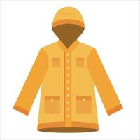 Raincoat vector clipart