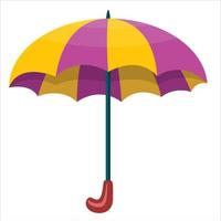 Umbrella clipart cartoon vector