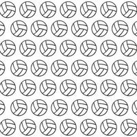 volley ball ornament pattern vector design