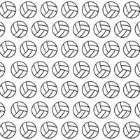 volley ball ornament pattern vector design