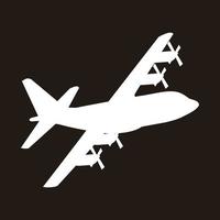 military airplane cargo vector design