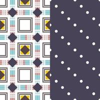 Double vector patterns.