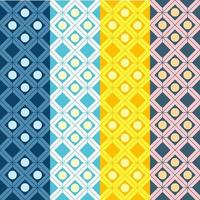 More one color for vector patterns.