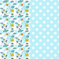 Double vector patterns.