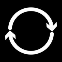 Arrow Vector Icon Loop in circle