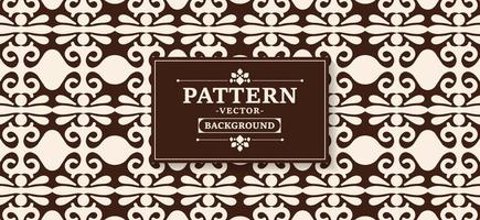 Seamless abstract pattern in oriental style vector