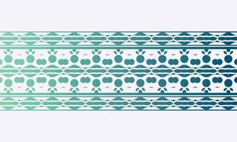Gradient decorative border design template vector