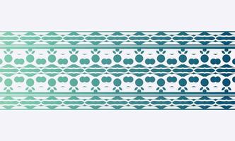 Gradient decorative border design template vector