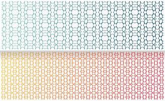 gradation ornament pattern design background vector