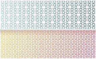 gradation ornament pattern design background vector