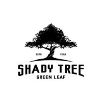 SHADY TREE LOGO VECT vector