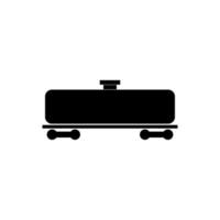 Cistern it is black icon . vector