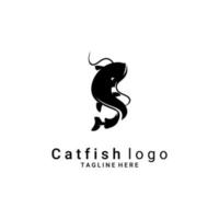 CATFISH LOGO VECTOR ON WHITE BACKGROUND