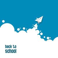 BACK TO SCHOOL BACKGROUND VECTOR, SCHOOL DAY VECTOR