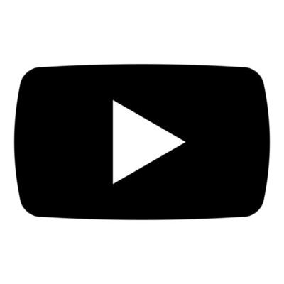 Youtube Logo Black Vector Art, Icons, and Graphics for Free Download