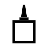 Glue it is black icon . vector