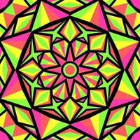 ethnic geometric background vector