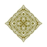 ethnic mandala abstract art design vector