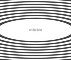 Concentric circle. Illustration for sound wave. Abstract circle line pattern. Black and white graphic vector