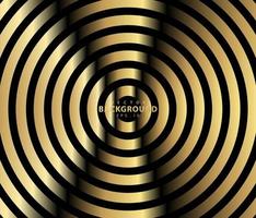 Concentric circle element. Gold luxurious color ring. Abstract  vector illustration for sound wave, golden graphic, Modern decoration for websites, posters, banners, template EPS10 vector