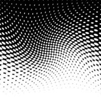 Abstract halftone dotted background. Futuristic grunge pattern, dot, wave. Vector modern optical pop art texture for posters, sites, business cards, cover, labels mock-up, vintage layout