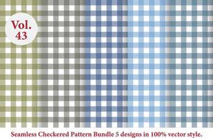 vector de patrón a cuadros, tartan, patrón, textura de tela tartán en estilo retro, color
