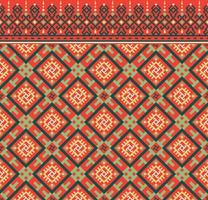 Pattern Ethnic fabric texture Geometric Vector Aztec oriental illustration retro ceramic tile