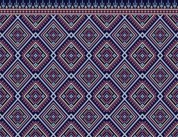 Pattern Ethnic fabric texture Geometric Vector Aztec oriental illustration retro ceramic tile